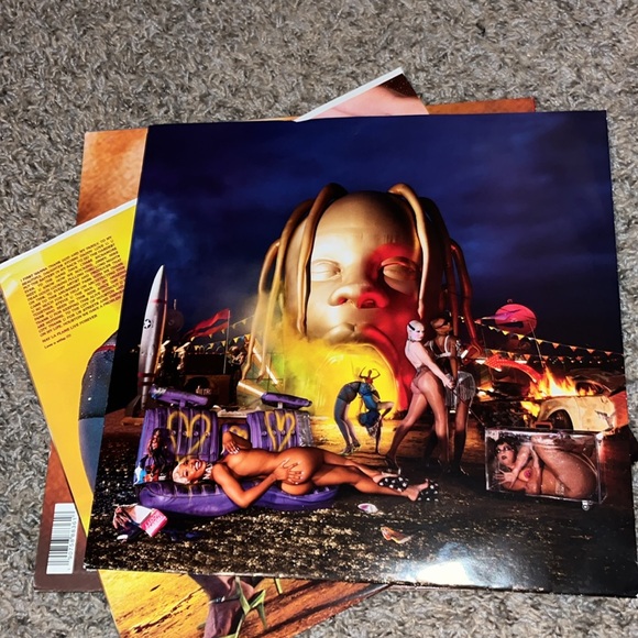 Travis Scott Astroworld vinyl record - Picture 4 of 4